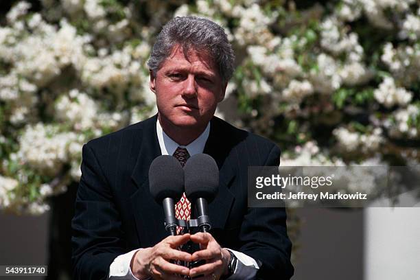 Bill Clinton Gives a Press Conference About the Waco Massacre