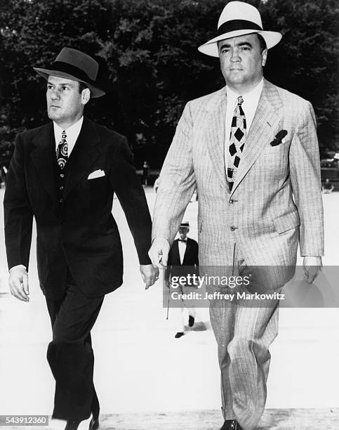 John Edgar Hoover and Clyde Tolson