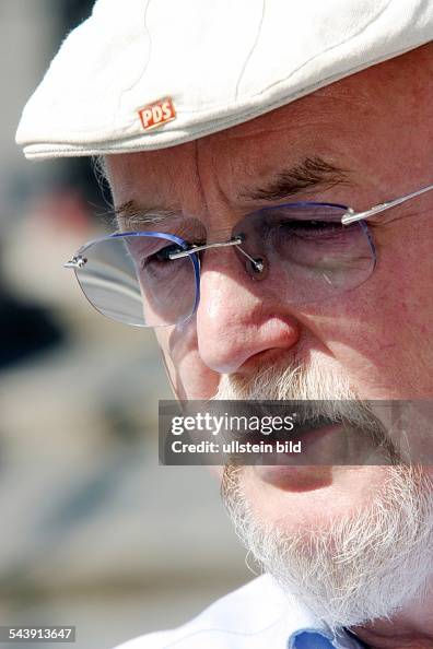 Peter Porsch, Politiker, PDS, D Fraktionsvorsitzender der PDS im