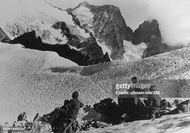 1st Mountain Division of the German Wehrmacht; mountain infantry at Caucasus