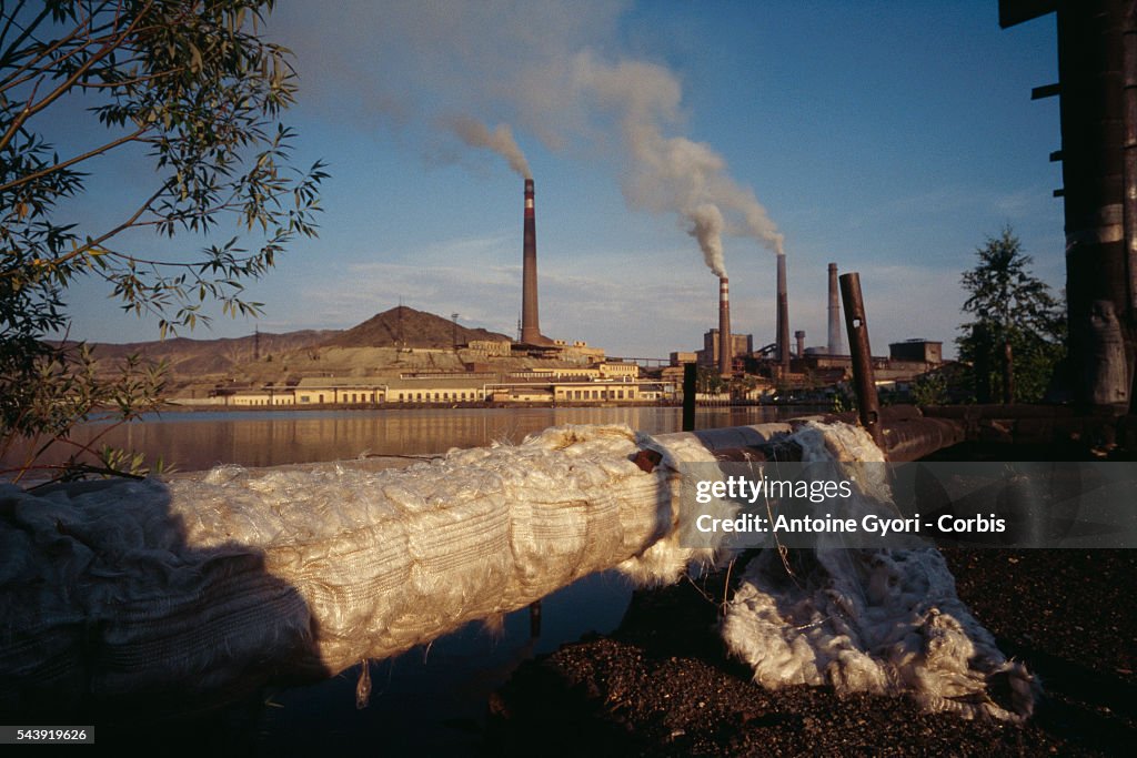 Pollution in the Province of Chelyabinsk