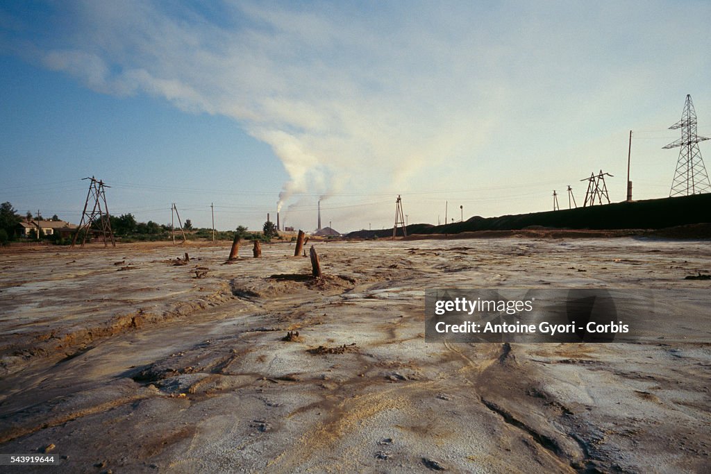 Pollution in the Province of Chelyabinsk