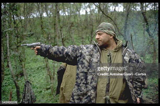 Leader of a Chechen guerilla group