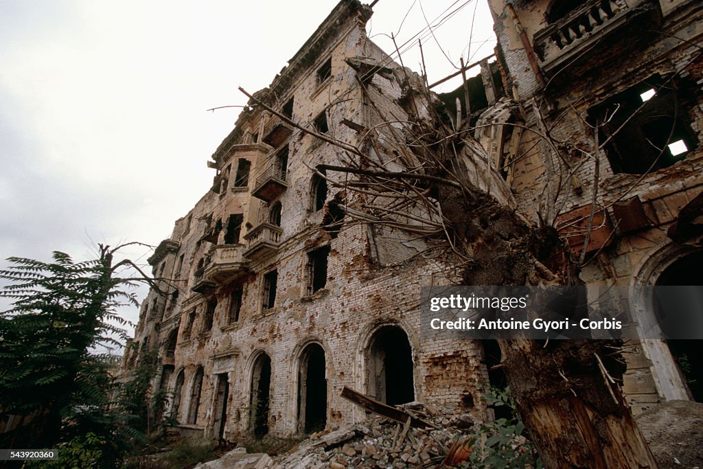 Situation in Chechnya during the Bombing