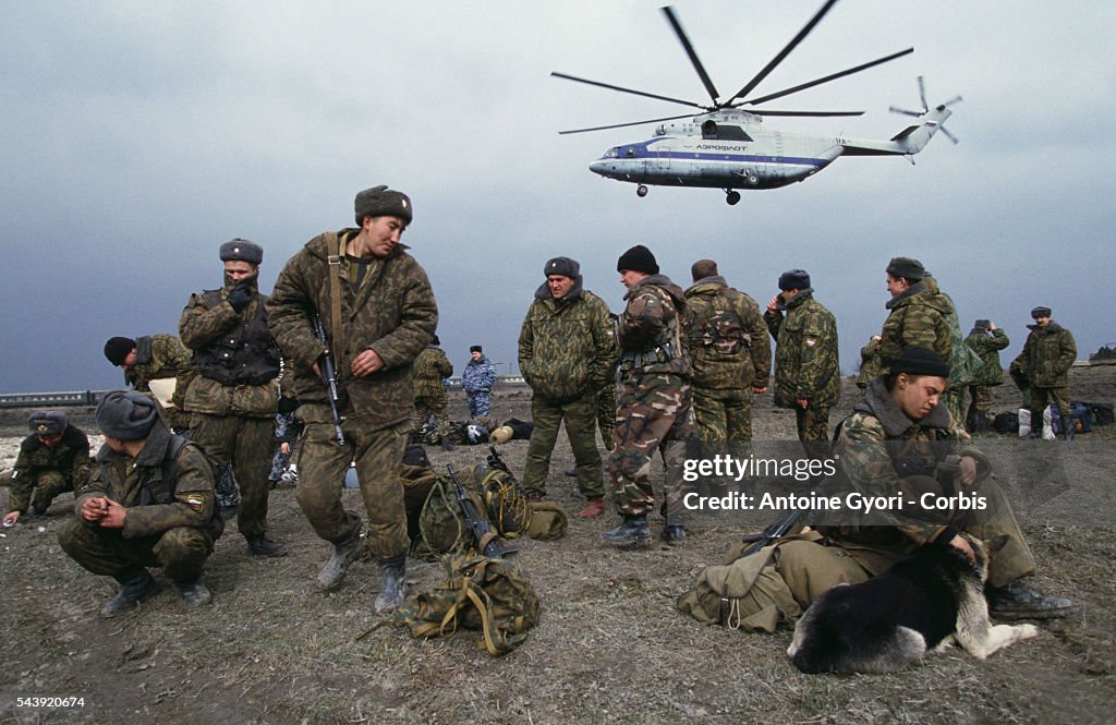 Grozny After its Capture by the Russian Army