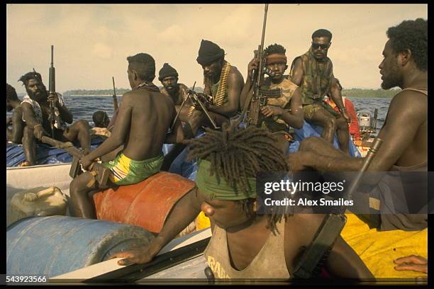 THE SITUATION ON THE ISLAND OF BOUGAINVILLE