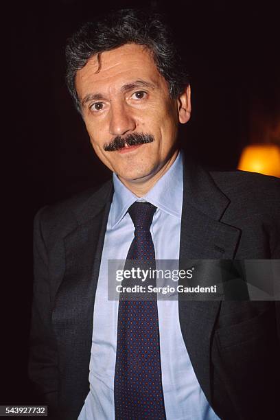 Italian Politician Massimo d'Alema