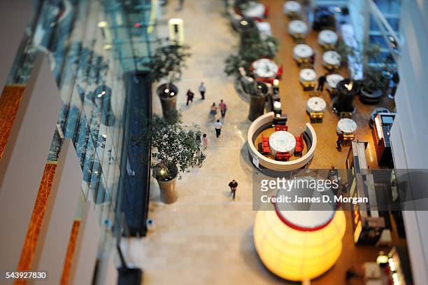 Marina Bay Sands hotel and resort on March 08, 2011 in Singapore. The newest attraction in Singapore, the resort of the Marina Bay Sands, cost a...