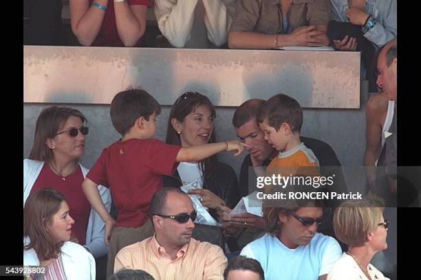 Zinedine Zidane in family