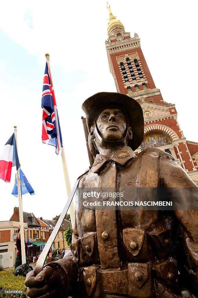 FRANCE-HISTORY-WWI-COMMEMORATION-SOMME