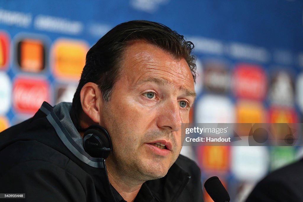 Euro 2016 - Belgium Press Conference