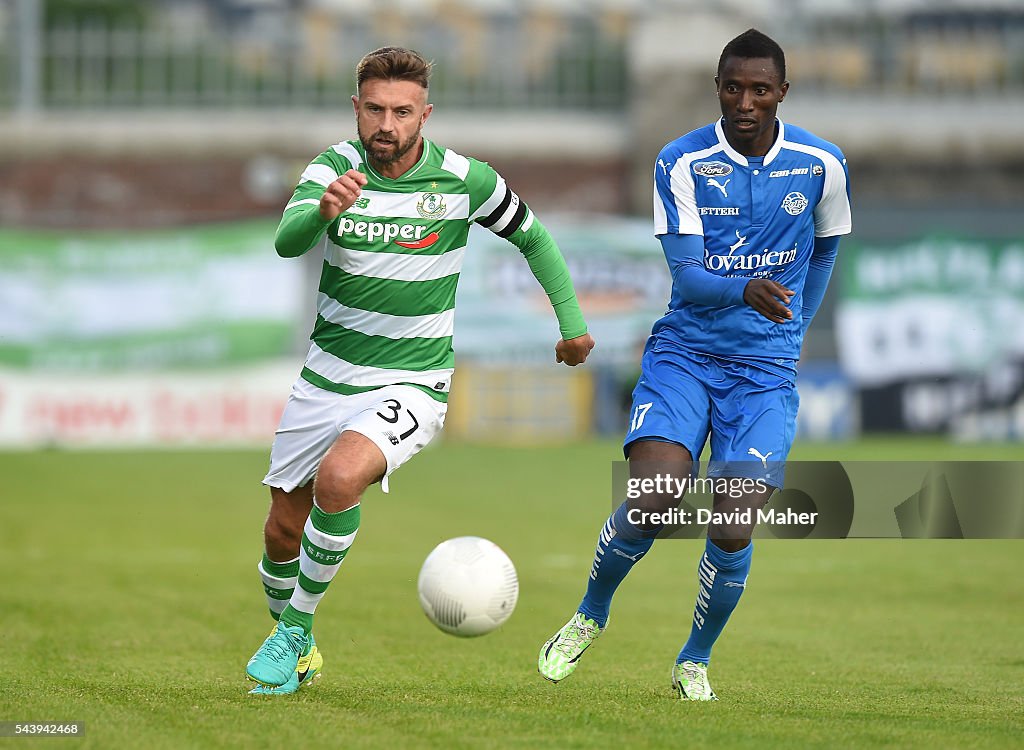 Shamrock Rovers v RoPS Rovaniemi - UEFA Europa League First Qualifying Round 1st Leg