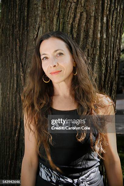 Daughter of the late Frank Zappa, Moon Zappa, is photographed for Los Angeles Times on June 21, 2016 in New York City. PUBLISHED IMAGE. CREDIT MUST...