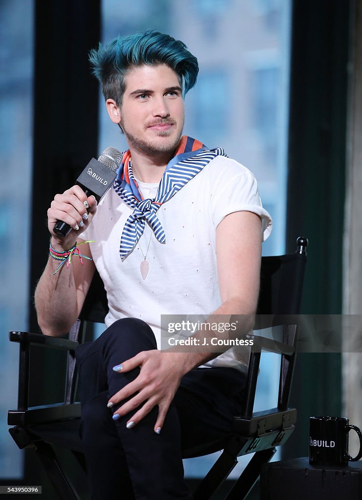 AOL Build Presents - You Tube Star Joey Graceffa Discusses The New YouTube Red Series "Escape The Night"