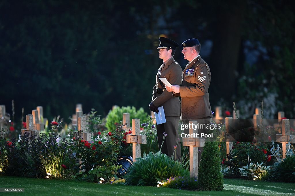 Royal Family Attend The Somme Centenary Commemorations In France