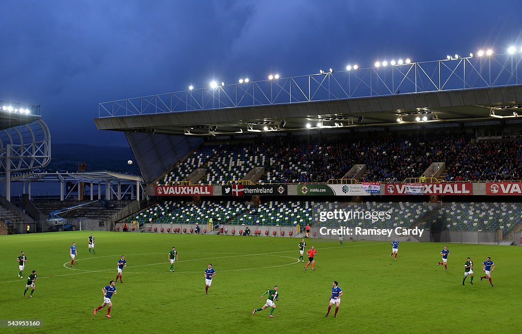 Linfield v Cork City - UEFA Europa League First Qualifying Round 1st Leg