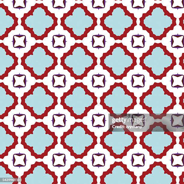 abstract retro pattern background - tablecloth background stock illustrations