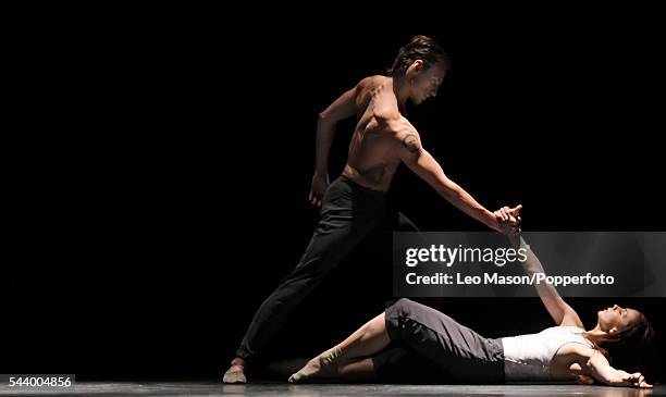 Multi award-winning Russian classical ballerina Natalia Osipova and Sergei Polunin perform contemporary work in 'Silent Echo' for the first time at...