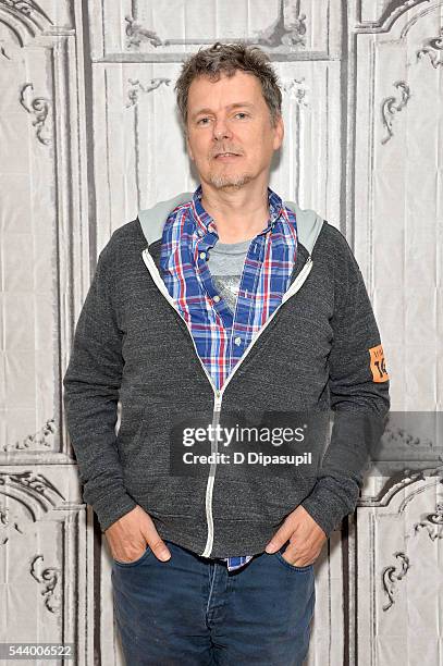 Michel Gondry attends the AOL Build Speaker Series to discuss his new film "Microbe and Gasoline" at AOL Studios In New York on June 30, 2016 in New...