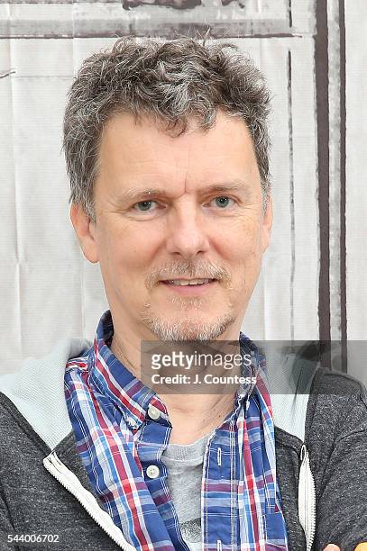 Writer/director Michel Gondry attends the AOL Build Series to discuss his new film "Microbe And Gasoline" at the AOL Studios In New York on June 30,...