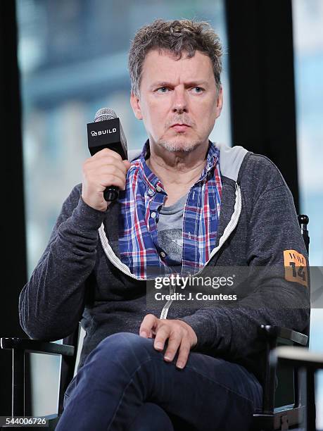 Writer/director Michel Gondry attends the AOL Build Series to discuss his new film "Microbe And Gasoline" at the AOL Studios In New York on June 30,...