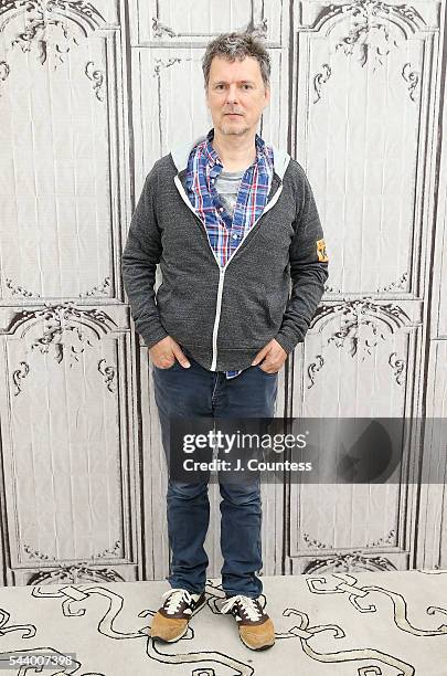 Writer/director Michel Gondry attends the AOL Build Series to discuss his new film "Microbe And Gasoline" at the AOL Studios In New York on June 30,...