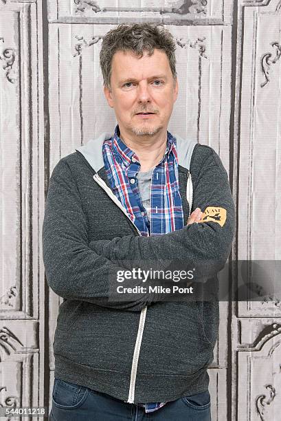 Writer/director Michel Gondry attends the AOL Build Series to discuss his new film "Microbe And Gasoline" at AOL Studios In New York on June 30, 2016...