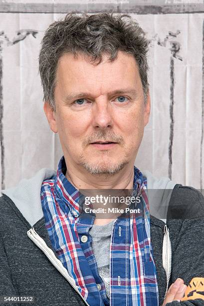 Writer/director Michel Gondry attends the AOL Build Series to discuss his new film "Microbe And Gasoline" at AOL Studios In New York on June 30, 2016...