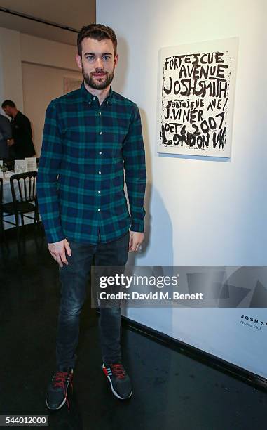 Jack Whitehall attends a private collectors dinner to celebrate the opening of "Radical Presence" curated by Kate Linfoot at The Unit on June 30,...