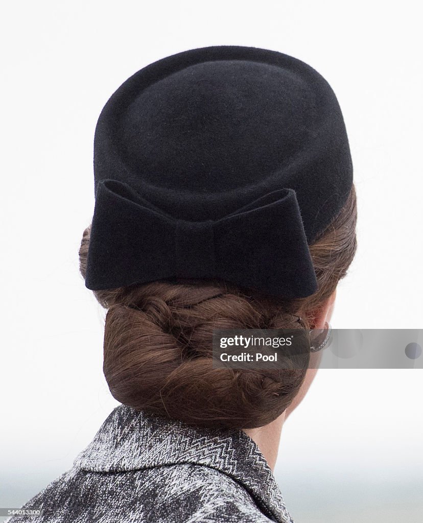 Royal Family Attend The Somme Centenary Commemorations In France