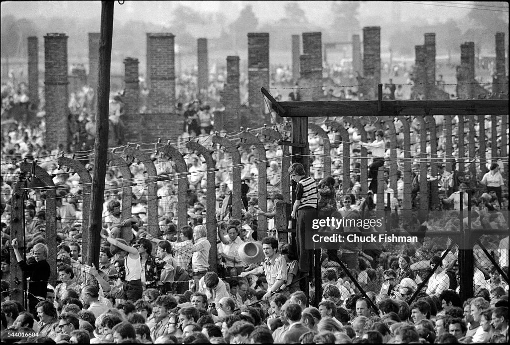 Pope John Paul II At Auschwitz