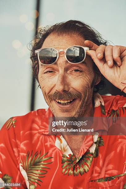 Actor Philippe Rebbot is photographed for Self Assignment on June 11, 2016 in Cabourg, France.