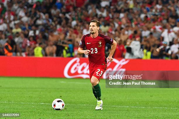 Adrien SILVA of Portugal during the UEFA Euro 2016 Quarter Final between Poland and Portugal at Stade Velodrome on June 30, 2016 in Marseille, France.