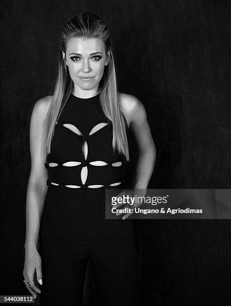 Rachel Platten poses for a portrait at Logo's "Trailblazer Honors" on June 23 in the Cathedral of St. John the Divine in New York City.