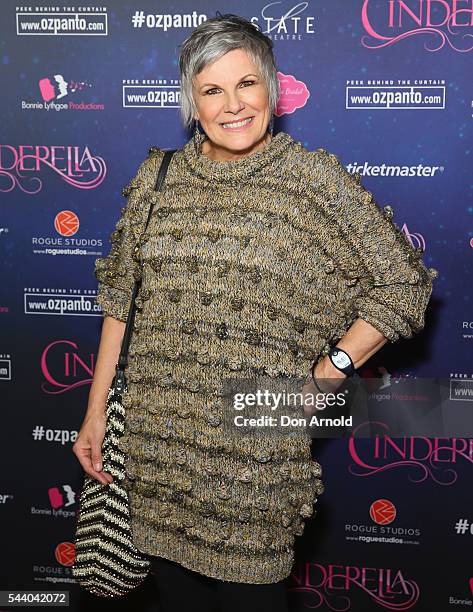Susie Elelman arrives ahead of opening night of Cinderella at State Theatre on July 1, 2016 in Sydney, Australia.