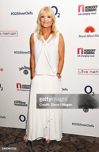 Gaby Roslin poses for a photo during the Nordoff Robbins O2 Silver Clef Awards on July 1, 2016 in London, United Kingdom.