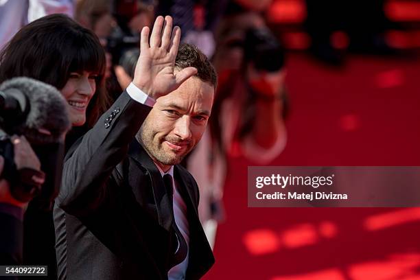 Director Sean Ellis arrives at the opening ceremony of the 51st Karlovy Vary International Film Festival on July 1, 2016 in Karlovy Vary, Czech...