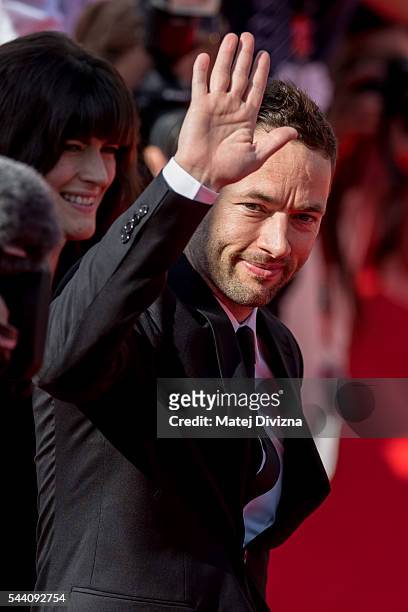 Director Sean Ellis arrives at the opening ceremony of the 51st Karlovy Vary International Film Festival on July 1, 2016 in Karlovy Vary, Czech...
