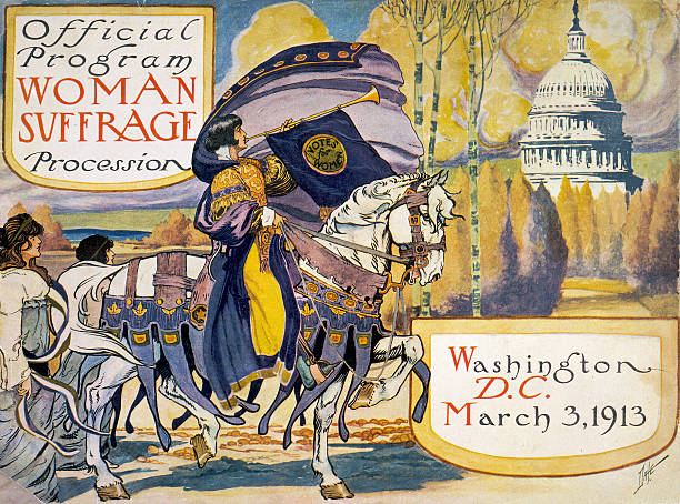 DC: 3rd March 1913 - Woman's Suffrage March In Washington D.C.
