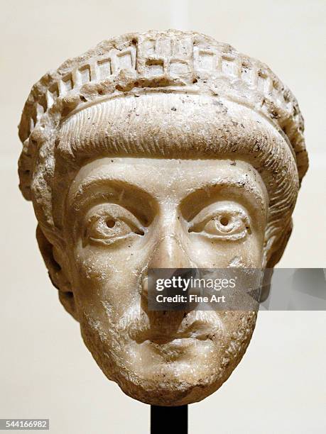 Bust of Byzantine Empreror Theodosius II
