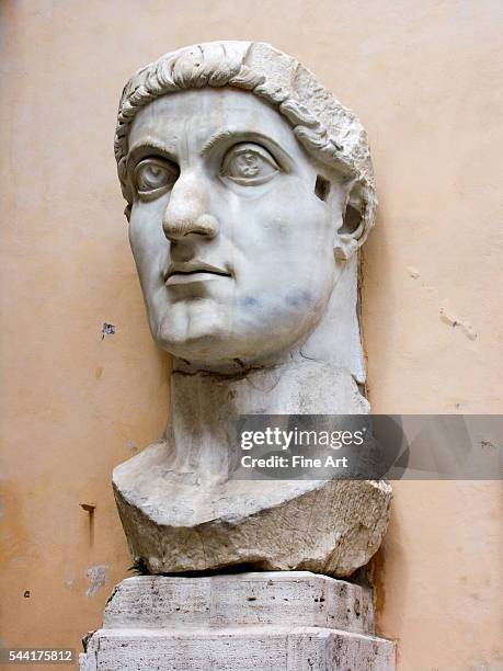 Late Antique Roman Colossal Head of Constantine