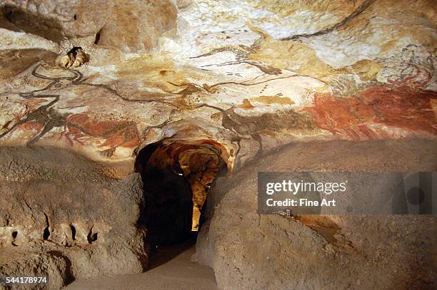 Great Hall of Bulls at caves of Lascaux