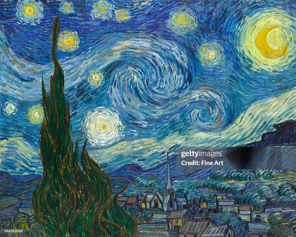 The Starry Night by Vincent van Gogh