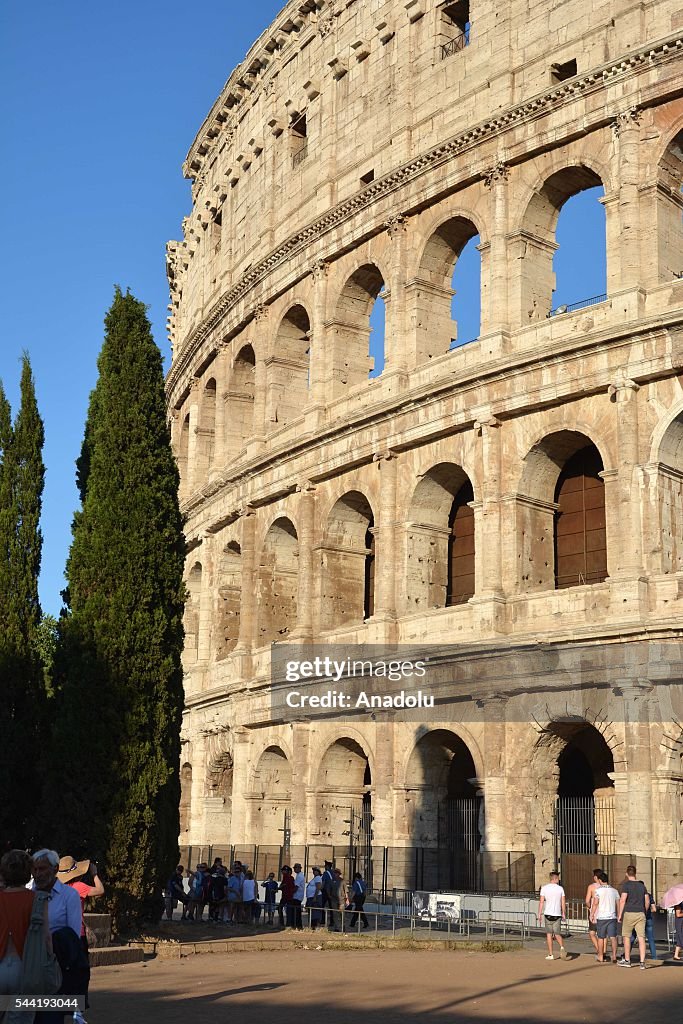 Rome's Colosseum cleaner after restoration