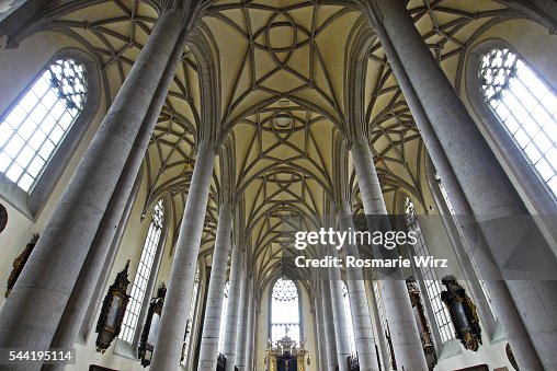 Gothic Hall Church Interior High-Res Stock Photo - Getty Images