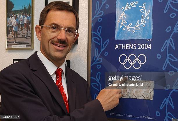 Klaus Steinbach, Orthopäde und Präsident des Nationalen Olympischen Komitees