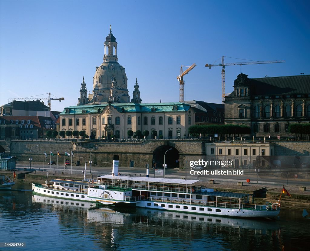 Sachsen, Dresden: Elbe, Sekundogenitur, Frauenkirche