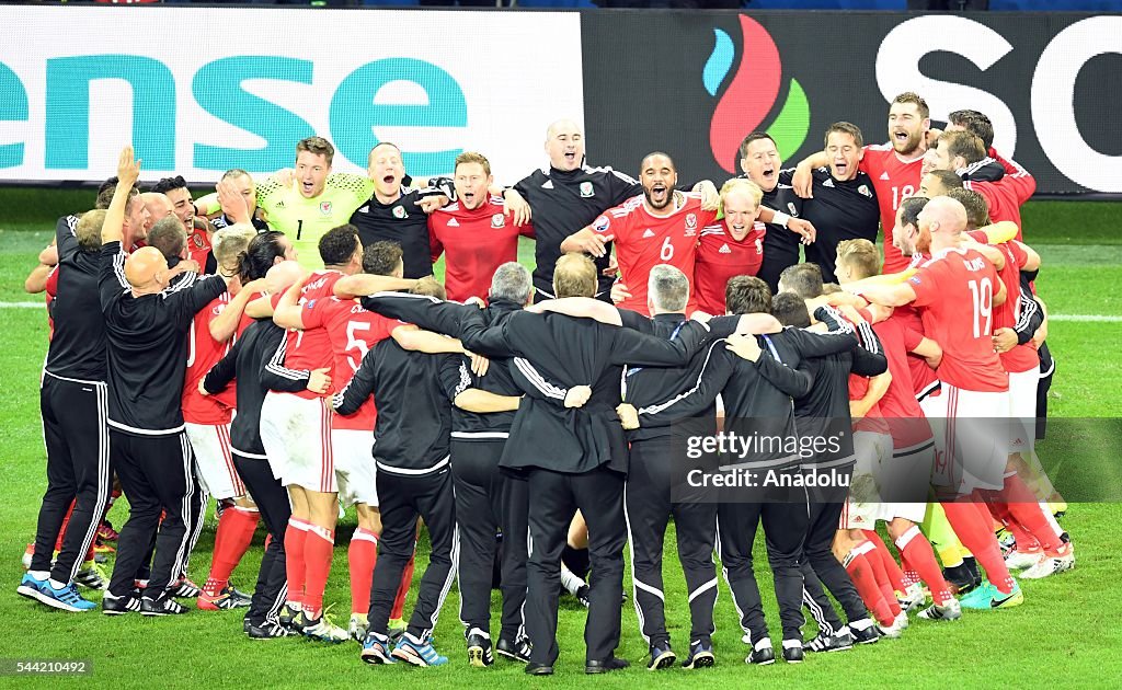 Wales v Belgium - Euro 2016