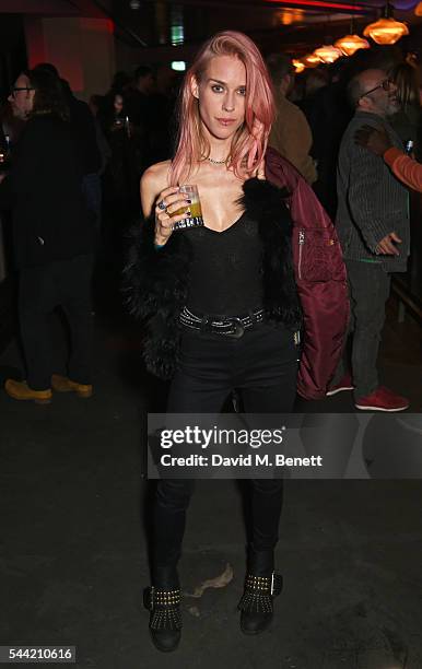 Mary Charteris attends the Massive Attack after party at 100 Wardour St following their performance at the Barclaycard British Summer Time Festival...