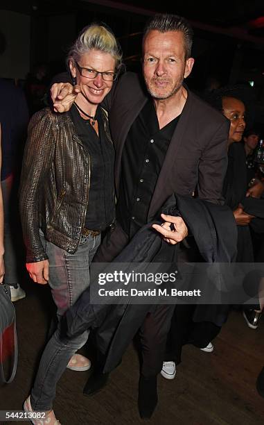 Nick Hart attends the Massive Attack after party at 100 Wardour St following their performance at the Barclaycard British Summer Time Festival on...